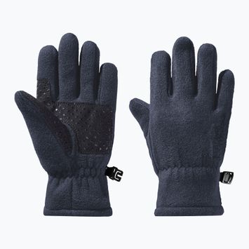 Vaikiškos žygio pirštinės Jack Wolfskin Fleece Glove night blue