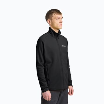 Vyriškas fliso džemperis Jack Wolfskin Baiselberg Fz black