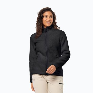 Moteriškas fliso džemperis Jack Wolfskin High Curl black