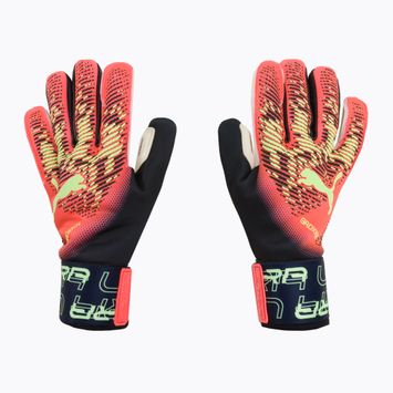 PUMA Ultra Grip 1 Hybrid vartininko pirštinės raudonos 041827 02