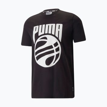 Vyriški krepšinio marškinėliai PUMA Posterize black 538598 01
