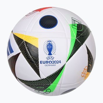 Futbolo kamuolys adidas Fussballliebe 2024 League Box white/black/glow blue dydis 4