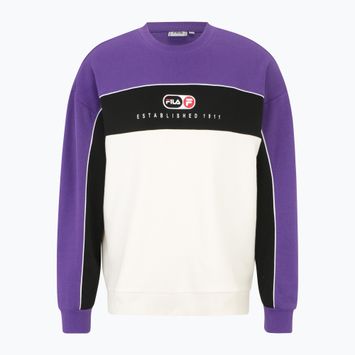 Vyriškas džemperis FILA La Paz Crew Sweat hellotrope/antique white/black