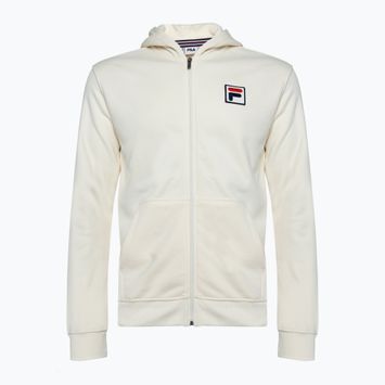 Džemperis FILA Bergede Loose Fit Zip Hoody antique white