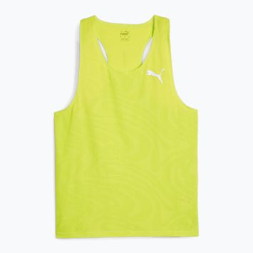 Vyriški bėgimo marškinėliai PUMA Run Ultraspun Singlet green