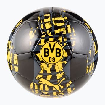 PUMA BVB PreMatch futbolo kamuolys puma black/faster yellow dydis 5