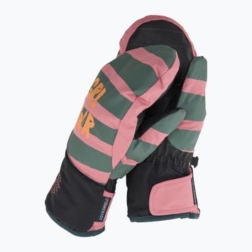 Vaikiškos slidininkų pirštinės ZIENER Liwani Aquashield PR Mitten rose blossom