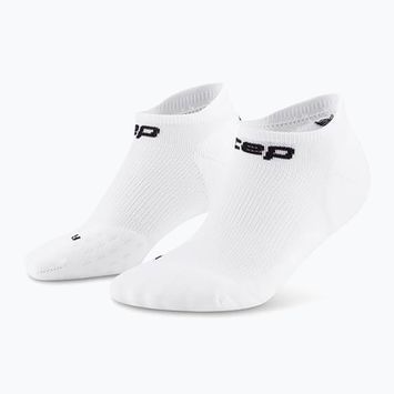 Moteriškos kompresinės kojinės CEP Run No Show 5.0 white