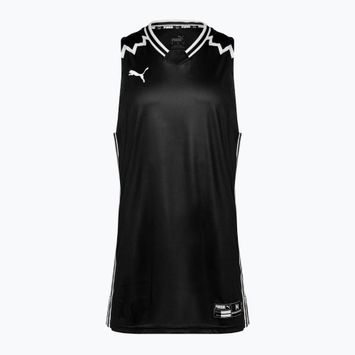 Vyriškas krepšinio tank topas PUMA Hoops Team Game Jersey puma black