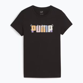 Moteriški marškinėliai PUMA ESS+ Graphic Tee puma black