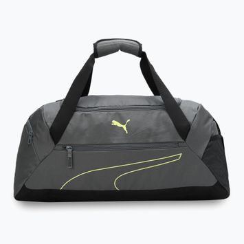 Treniruočių krepšys PUMA Fundamentals Sports mineral gray/lime sheen
