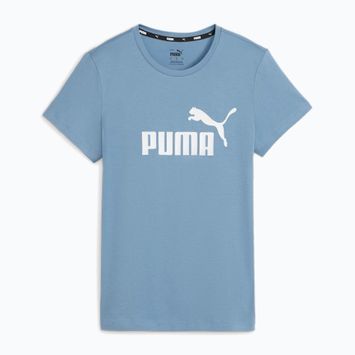 Moteriški marškinėliai PUMA ESS Logo Tee zen blue