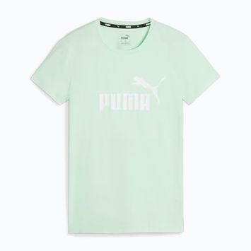 Moteriški marškinėliai PUMA ESS Logo Tee fresh mint