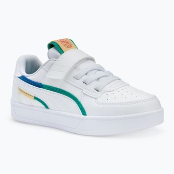 Vaikiški batai PUMA Caven 2.0 Ready, Set, Better AC+ PS puma white/cobalt glaze/sparkling green