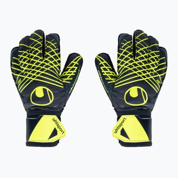 Vartininko pirštinės uhlsport Prediction Soft Pro black/white/fluo orange