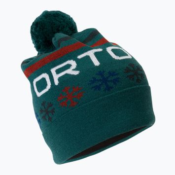 ORTOVOX Nordic Knit žieminė kepurė žalia 68022