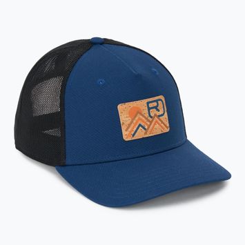Vyriška kepuraitė su snapeliu Ortovox Corky Trucker petrol blue