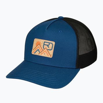 Vyriška kepuraitė su snapeliu Ortovox Corky Trucker petrol blue