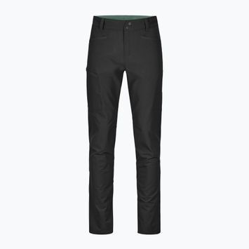 Vyriškos softshell kelnės ORTOVOX Pelmo black raven
