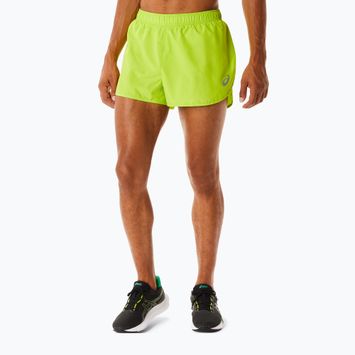 Vyriški bėgimo šortai ASICS Core Split lime zest