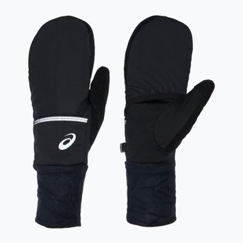 Vyriškos bėgimo pirštinės ASICS Wind-Block Running performance black
