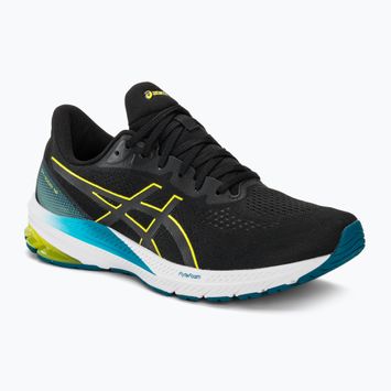 Vyriški bėgimo bateliai ASICS GT-1000 12 black/bright yellow