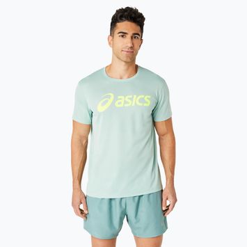 Vyriški bėgimo marškinėliai ASICS Core Top light celadon/safety yellow