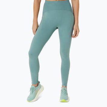 Moteriškos bėgimo tamprės ASICS Road Winter High Waist celadon