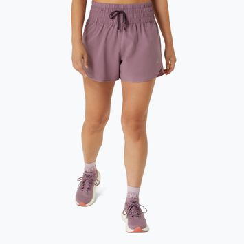 Moteriški bėgimo šortai ASICS Nagino Run 4IN dusty mauve
