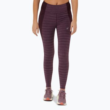 Moteriškos bėgimo tamprės ASICS Nagino Run dark aubergine heather
