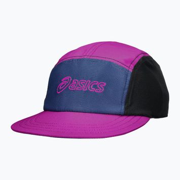 Kepuraitė su snapeliu ASICS 5 Panel bold magenta/blue expanse