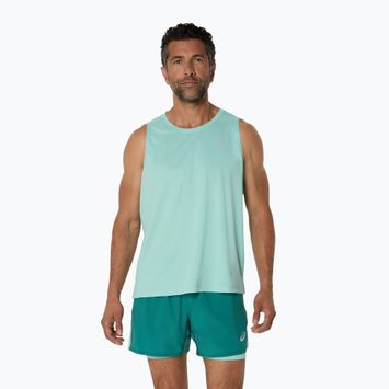 Vyriškas bėgimo tank topas ASICS Core Singlet oasis green
