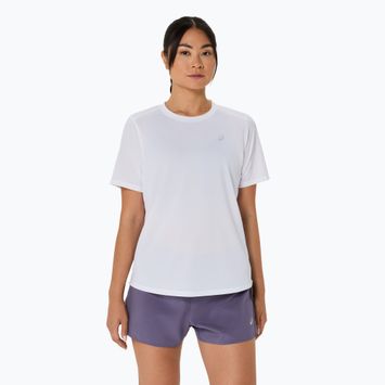 Moteriški bėgimo marškinėliai ASICS Core brilliant white