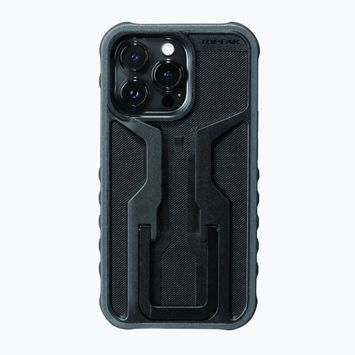 Topeak RideCase iPhone 14 Pro Max juodai pilkas T-TT9877BG telefono dėklas