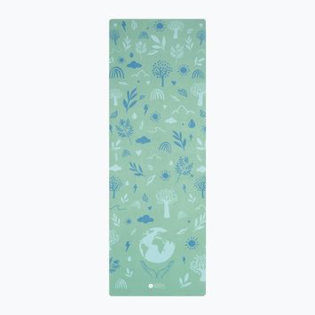 Jogos dizaino laboratorija "Green Earth" 3,5 mm žalias jogos kilimėlis