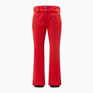 Moteriškos slidinėjimo kelnės Descente Insulated electric red