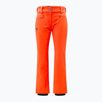 Moteriškos slidinėjimo kelnės Descente Insulated mandarin orange