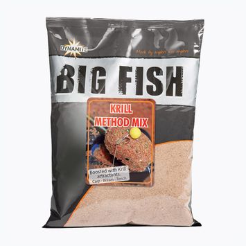Dynamite Baits Big Fish Krill Method Mix 1.8kg smėlio spalvos ADY041476