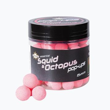 Dynamite Baits Squid Octopus Fluoro Pop Up 15mm rožinės spalvos ADY041611 plūduriuojantis karpių boilis