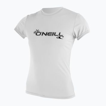 Moteriški plaukimo marškinėliai O'Neill Basic Skins Sun Shirt white