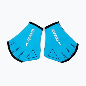 Plaukimo irklai Speedo Aqua Glove blue
