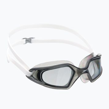 Speedo Hydropulse balti / dramblio/šviesiai dūminiai plaukimo akiniai 8-12268D649