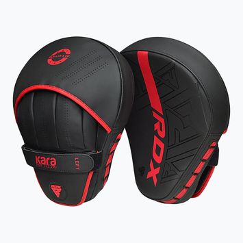 Treniruočių letenos RDX Focus Pad F6 matte red