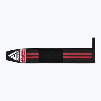 Riešų stabilizatoriai RDX WR11 Gym Wirst Wrap black/red