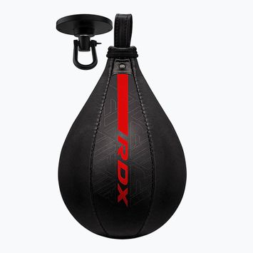 Bokso kriaušė RDX Speed Ball F6 + Swivel matte red