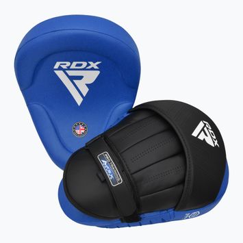 Treniruočių letenos RDX Apex Curved Training Boxing Pads blue