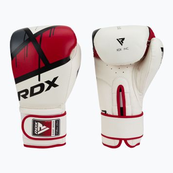 RDX bokso pirštinės raudonos ir baltos BGR-F7R