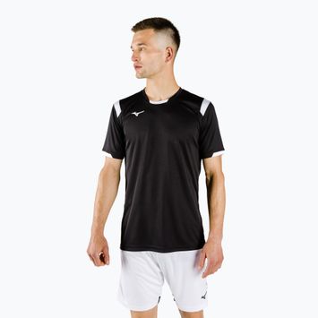 Mizuno Premium Handball vyriški treniruočių marškinėliai juodi X2FA9A0209