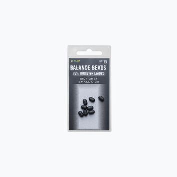 ESP Balance karpių karoliukai 8 vnt. pilkos spalvos ETTLBB01SG