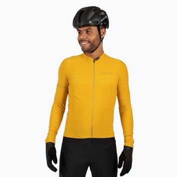 Vyriški dviračių marškinėliai ilgomis rankovėmis Endura Pro SL II L/S mustard